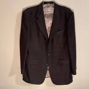 Mens houndstooths blazer luxury lambs wool size 42 regular
